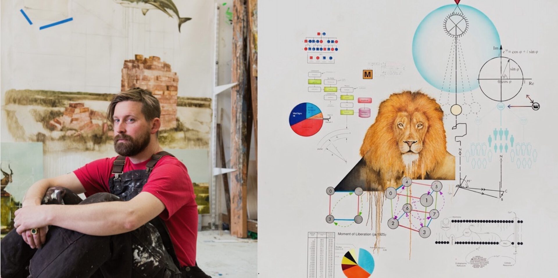 For the brand development for Leaps, we have invited the artist Kevin E. Taylor to our Insights team. His contributions have been incredibly fruitful since his art processed the company's three central themes: animals, people, and plants.