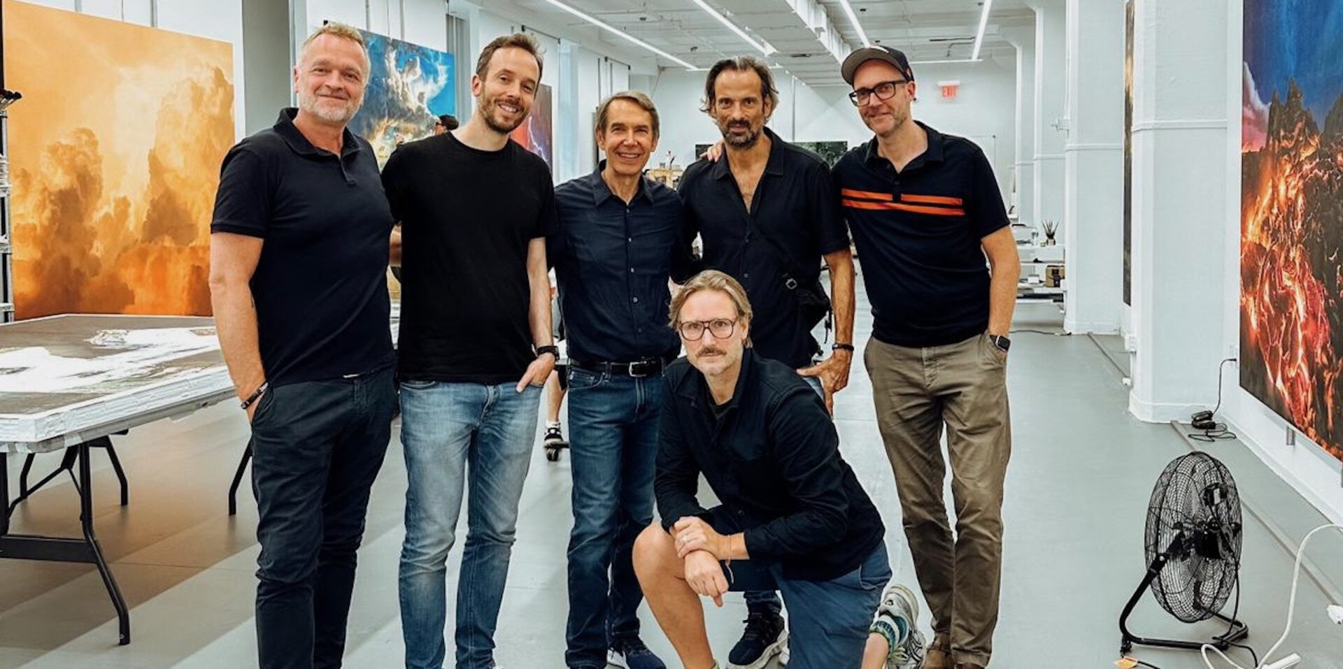 Realization of a studio visit to the most expensive and influential living artist in New York for the OMR Festival Team to gain insights into his work and way of thinking.